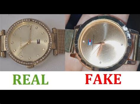 tommy hilfiger watch original vs fake|is tommy hilfiger watch good.